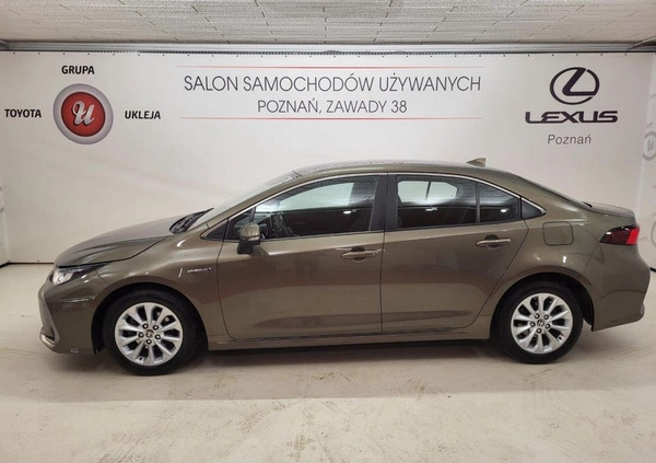 Toyota Corolla cena 87900 przebieg: 53677, rok produkcji 2020 z Ujście małe 254